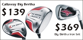 Callaway Big Bertha Driver, Fairway Wood and Iron Sale